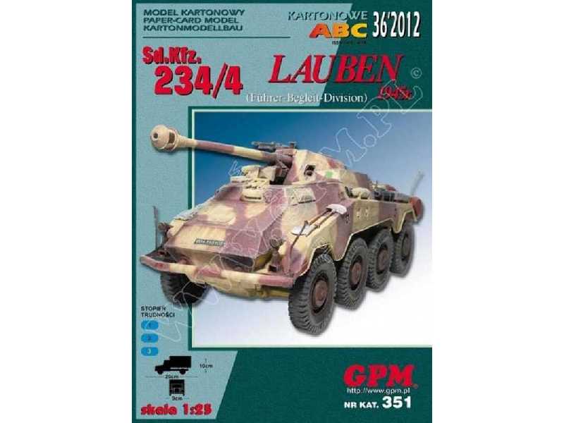Sd.Kfz 234/4 LAUBEN - zdjęcie 1 Sd.Kfz 234/4 LAUBEN - zdjęcie 1