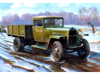 Sowiecka ciężarówka GAZ-MM mod. 1943 - II W.Ś. - zdjęcie 1