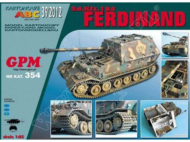 FERDINAND Sd.Kfz 184 - zdjęcie 1 FERDINAND Sd.Kfz 184 - zdjęcie 1