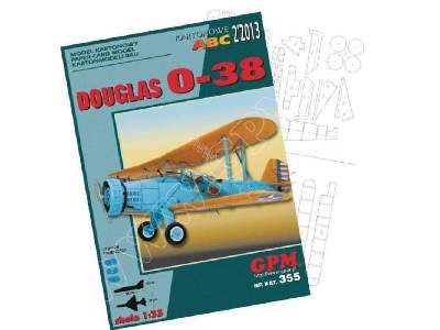 Douglas O-38 -komplet: model i wregi - zdjęcie 2