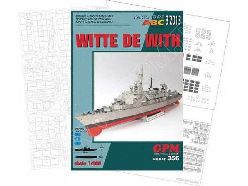 WITTE DE WITH -Komplet: model, wregi, detale, relingi - zdjęcie 1 WITTE DE WITH -Komplet: model, wregi, detale, relingi - zdjęcie 1