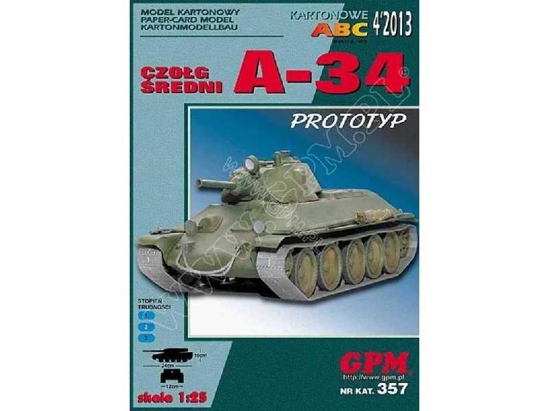 A-34 -model i wregi - zdjęcie 1 A-34 -model i wregi - zdjęcie 1