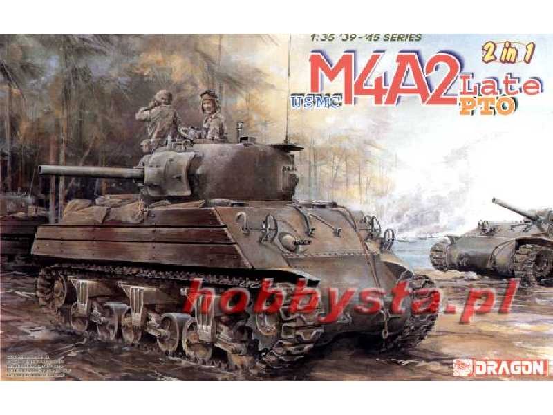 Sherman M4A2(W) U.S. MARINES Wojna na Pacyfiku - zdjęcie 1 Sherman M4A2(W) U.S. MARINES Wojna na Pacyfiku - zdjęcie 1