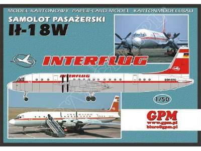 IŁ-18W &quot;INTERFLUG&quot;limitowana seria - zdjęcie 1