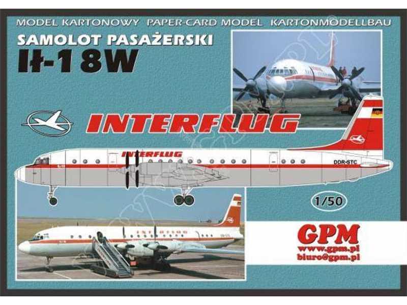 IŁ-18W "INTERFLUG"limitowana seria - zdjęcie 1 IŁ-18W "INTERFLUG"limitowana seria - zdjęcie 1