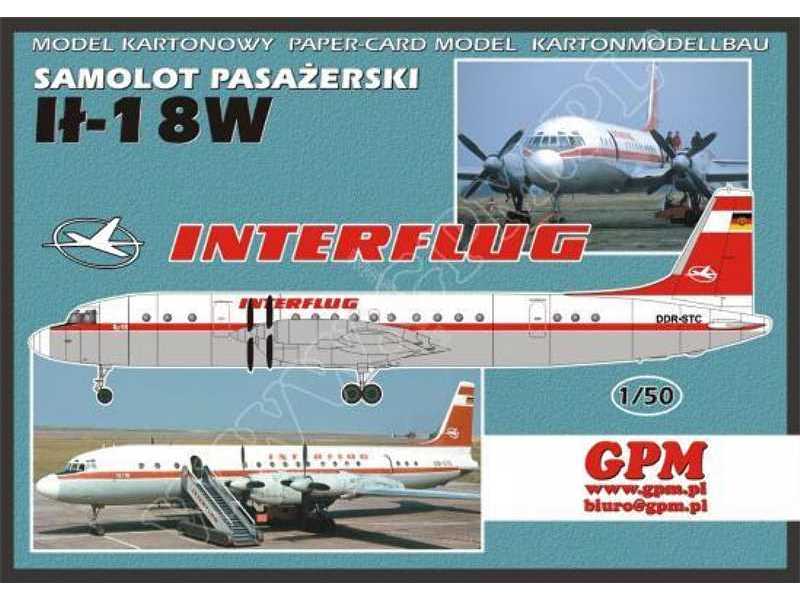 IŁ-18W &quot;INTERFLUG&quot;limitowana seria - zdjęcie 1