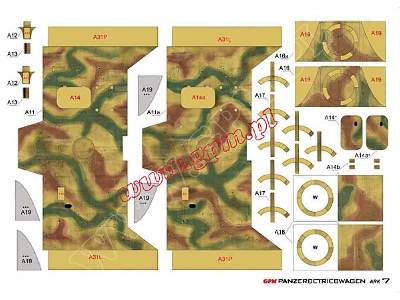 PT-16 ( PANZERBETRIEBWAGEN) komplet model i wregi - zdjęcie 9