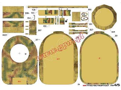 PT-16 ( PANZERBETRIEBWAGEN) komplet model i wregi - zdjęcie 11