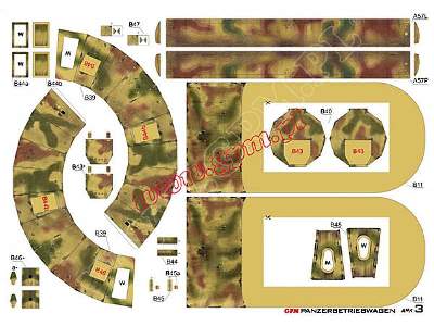 PT-16 ( PANZERBETRIEBWAGEN) komplet model i wregi - zdjęcie 12