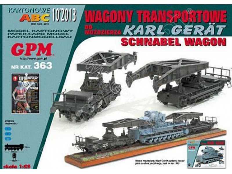 WAGONY TRANSPORTOWE DO KARL GERAT - zdjęcie 1 WAGONY TRANSPORTOWE DO KARL GERAT - zdjęcie 1