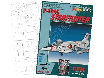 F-104C STARFIGHTER(offset) + wręgi  komplet - zdjęcie 1