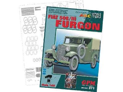 FIAT FURGON  508/III - komplet model i lasery - zdjęcie 1