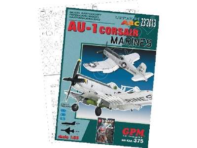 AU-1 MARINES CORSAIR -komplet model  i lasery - zdjęcie 2