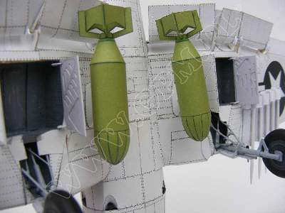 AU-1 MARINES CORSAIR -komplet model  i lasery - zdjęcie 7