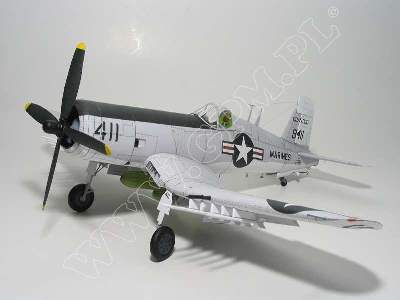 AU-1 MARINES CORSAIR -komplet model  i lasery - zdjęcie 9