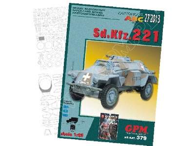 Sd.Kfz 221 zestaw model i lasery - zdjęcie 2