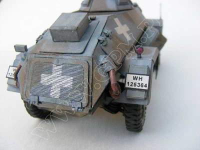 Sd.Kfz 221 zestaw model i lasery - zdjęcie 8