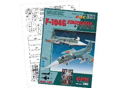 F-104G MARINE  STARFIGHTER+ wręgi  komplet - zdjęcie 1