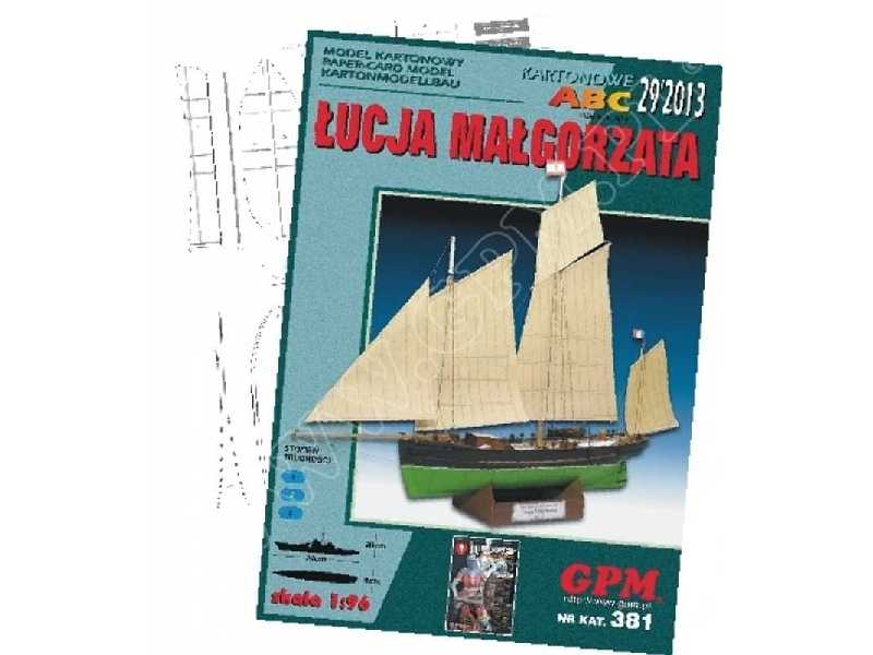 ŁUCJA MAŁGORZATA -Lugier komplet- model i wręgi - zdjęcie 1 ŁUCJA MAŁGORZATA -Lugier komplet- model i wręgi - zdjęcie 1