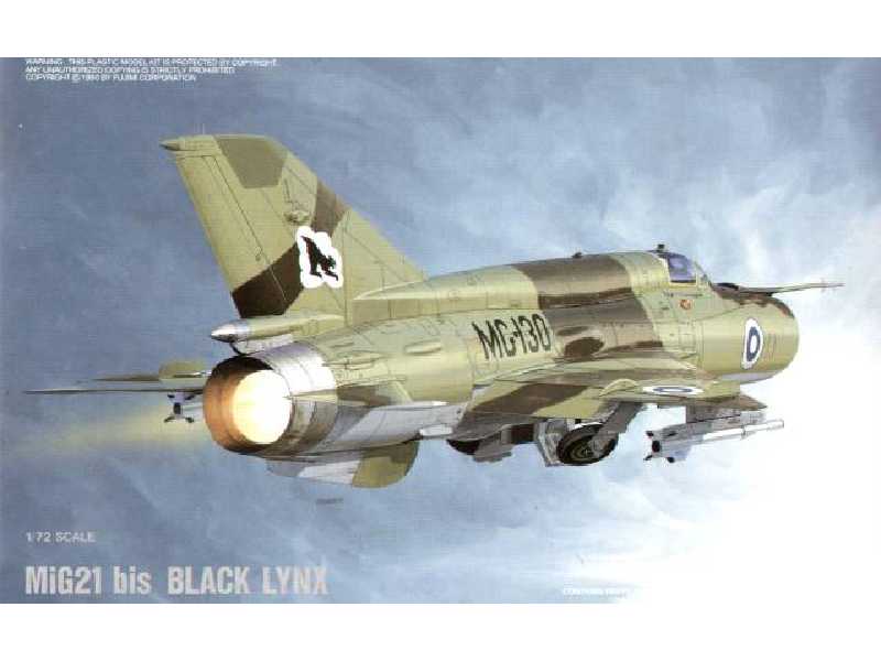 Myśliwiec MiG-21 bis Black Lynx - zdjęcie 1 Myśliwiec MiG-21 bis Black Lynx - zdjęcie 1