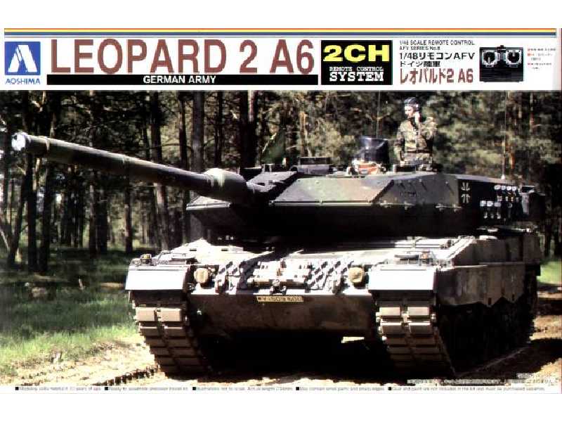 Leopard 2 A6 zdalnie sterowany przez kabelek - zdjęcie 1 Leopard 2 A6 zdalnie sterowany przez kabelek - zdjęcie 1