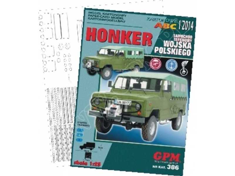 HONKER -WP  -Komplet modeli lasery - zdjęcie 1