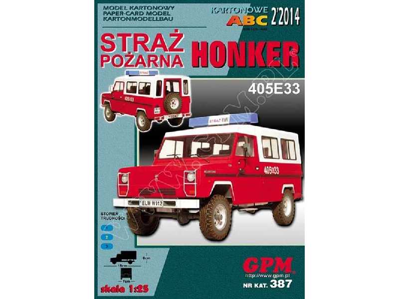 HONKER- STRAŻ POŻARNA - zdjęcie 1 HONKER- STRAŻ POŻARNA - zdjęcie 1