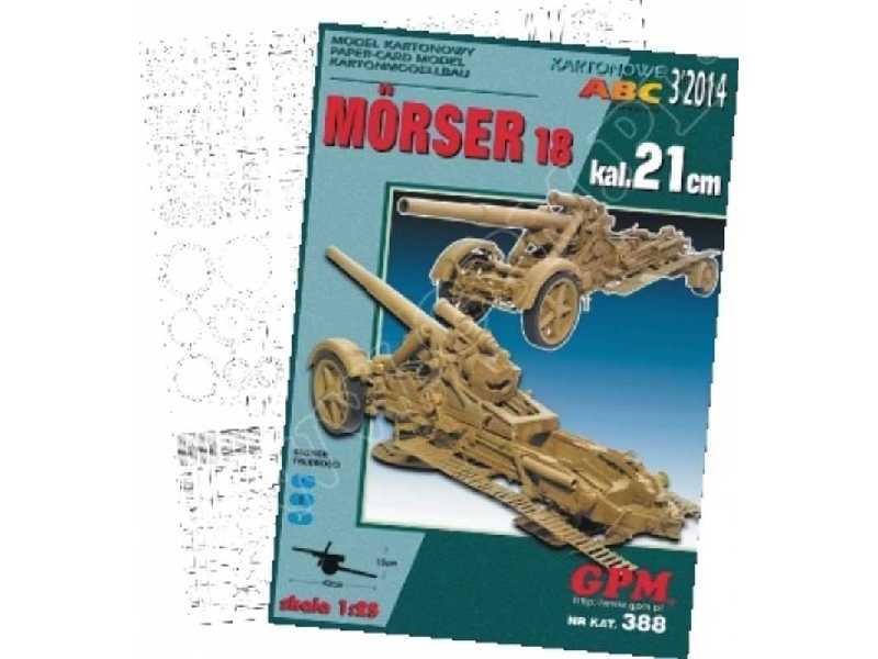 MORSER 18 21 cm zestaw model i lasery - zdjęcie 1 MORSER 18 21 cm zestaw model i lasery - zdjęcie 1