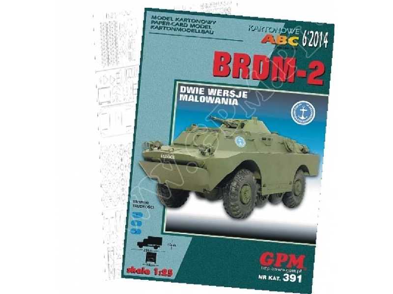 BRDM-2 zestaw model i lasery - zdjęcie 1