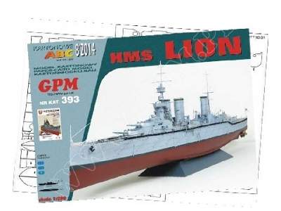 HMS LION- komplet: model wręgi relingi - zdjęcie 2