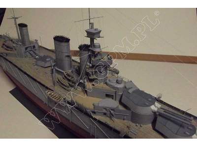 HMS LION- komplet: model wręgi relingi - zdjęcie 5