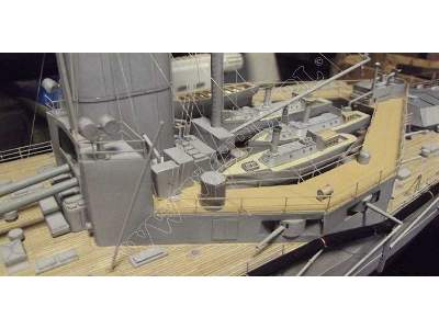 HMS LION- komplet: model wręgi relingi - zdjęcie 7