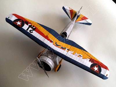 CURTISS HAWK II CUBA -komplet model  i lasery - zdjęcie 4