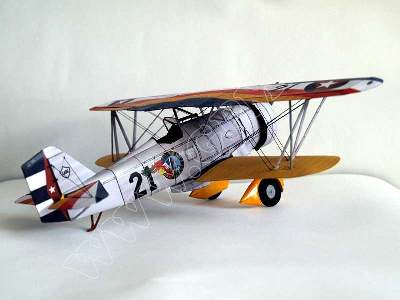 CURTISS HAWK II CUBA -komplet model  i lasery - zdjęcie 10