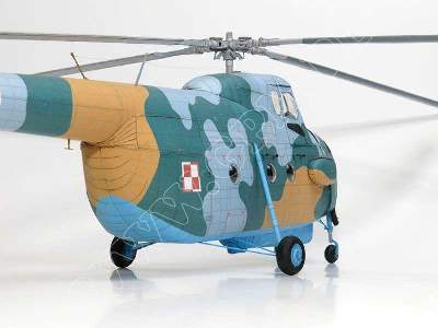 Mi-4A- komplet: model, koła wirniki, kabina i wręgi - zdjęcie 4