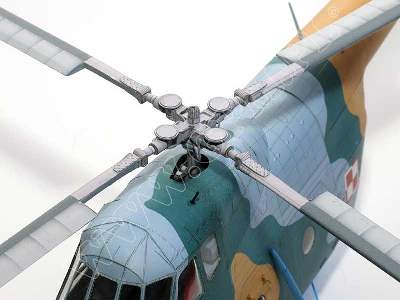 Mi-4A- komplet: model, koła wirniki, kabina i wręgi - zdjęcie 14
