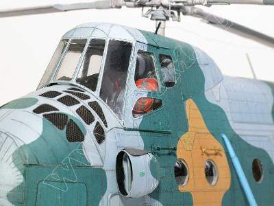 Mi-4A- komplet: model, koła wirniki, kabina i wręgi - zdjęcie 18