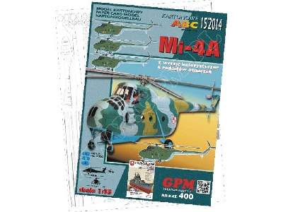 Mi-4A- zestaw: model i wręgi - zdjęcie 2