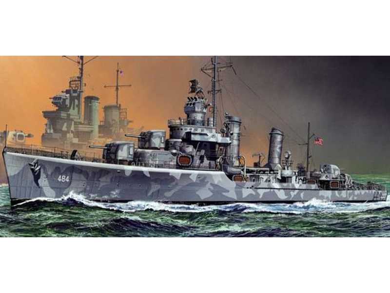 Niszczyciel klasy Gleaves - U.S.S. Buchanan DD-484 1942 - zdjęcie 1 Niszczyciel klasy Gleaves - U.S.S. Buchanan DD-484 1942 - zdjęcie 1