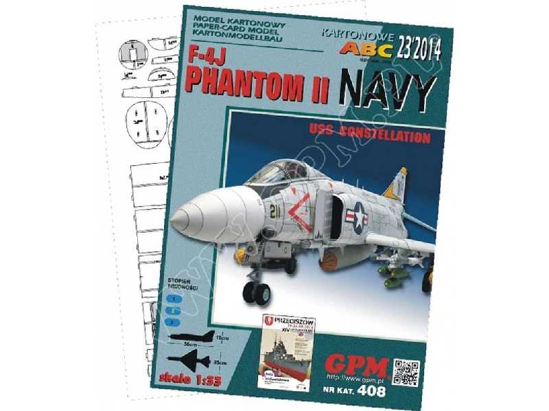 F-4J NAVY PHANTOM II Komplet model i wręgi - zdjęcie 1 F-4J NAVY PHANTOM II Komplet model i wręgi - zdjęcie 1