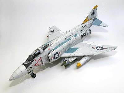 F-4J NAVY PHANTOM II Komplet model i wręgi - zdjęcie 7