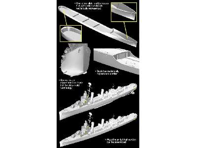 Niszczyciel klasy Gleaves - U.S.S. Buchanan DD-484 1942 - zdjęcie 9