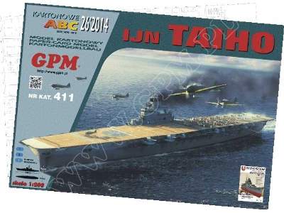 IJN TAIHO komplet model ,wręgi, detale laserowe - zdjęcie 1