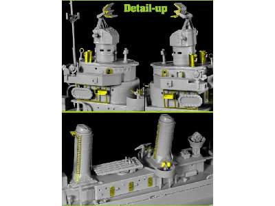 Niszczyciel klasy Gleaves - U.S.S. Buchanan DD-484 1942 - zdjęcie 25