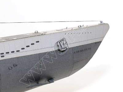 U-570 (typ VIIC ) HMS GRAPH zestaw model i wręgi - zdjęcie 2