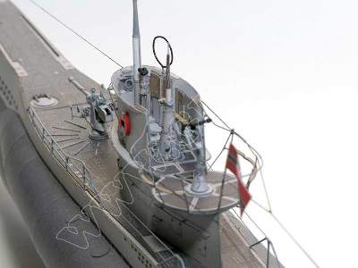 U-570 (typ VIIC ) HMS GRAPH zestaw model i wręgi - zdjęcie 6