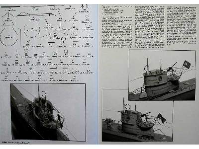 U-570 (typ VIIC ) HMS GRAPH zestaw model i wręgi - zdjęcie 18