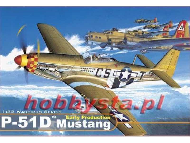 P-51D Mustang - wczesna produkcja - zdjęcie 1 P-51D Mustang - wczesna produkcja - zdjęcie 1