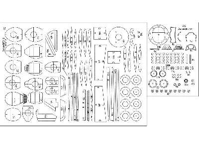 CURTISS BFC-2  Komplet model i wregi - zdjęcie 5