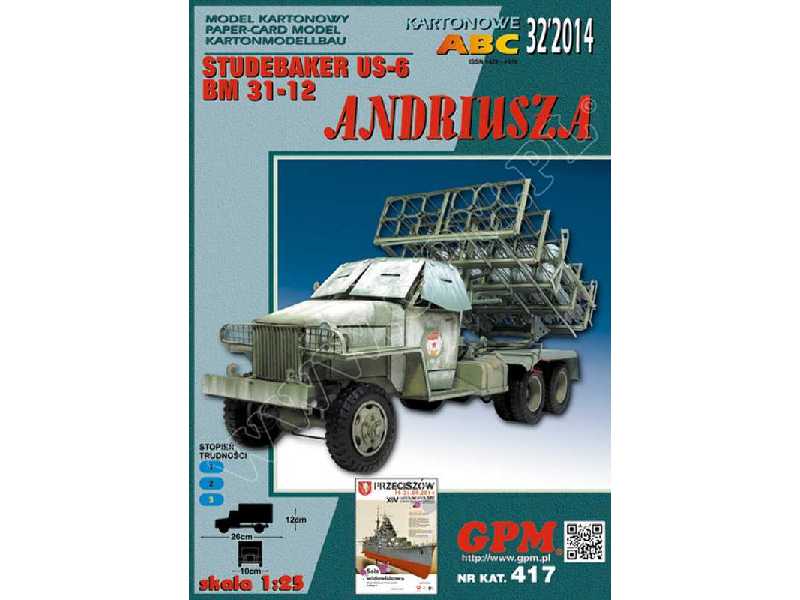 BM-31-12 ANDRIUSZA (WANIUSZA) - zdjęcie 1 BM-31-12 ANDRIUSZA (WANIUSZA) - zdjęcie 1